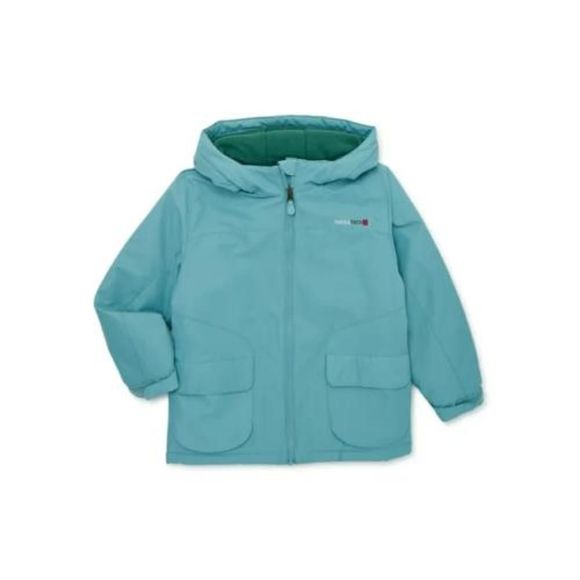 Swiss Tech Girls 3-in-1 Systems Winter Jacket with Hood, Clothing Size: 6-6X